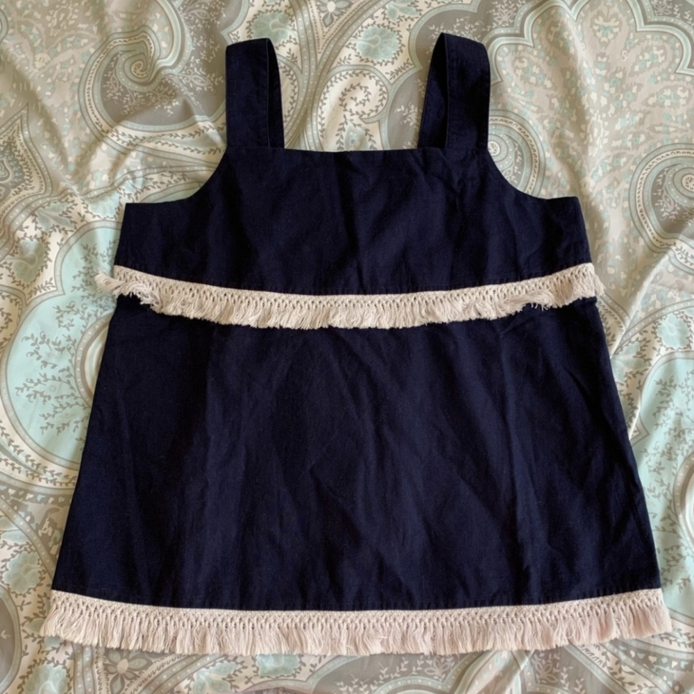 NWT Duffield Lane Linen Tank Top (L)